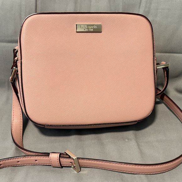 kate spade Handbags - kate spade Pink Saffiano Crossbody Bag